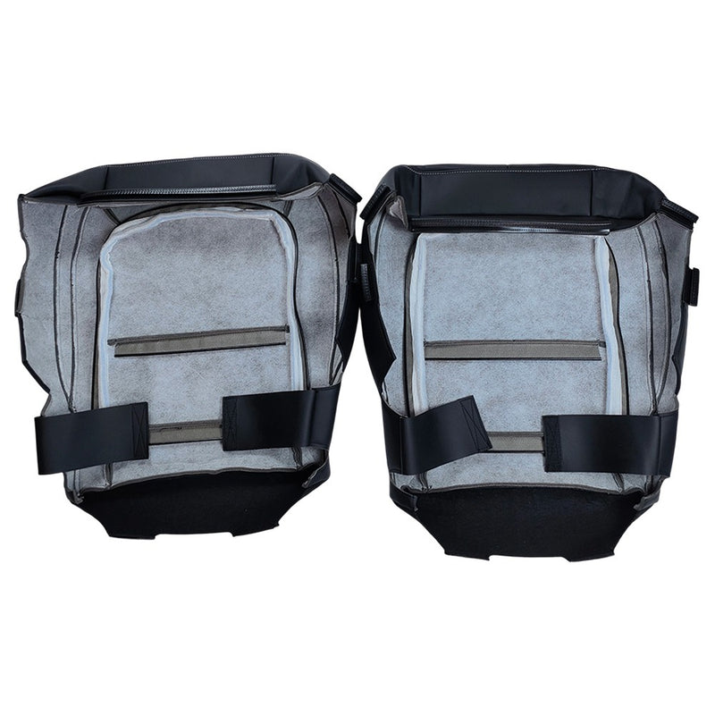 DURAFORCE Driver & Passenger Bottoms Leather Cover For 2015 2016 - 2022 GMC Canyon SLT