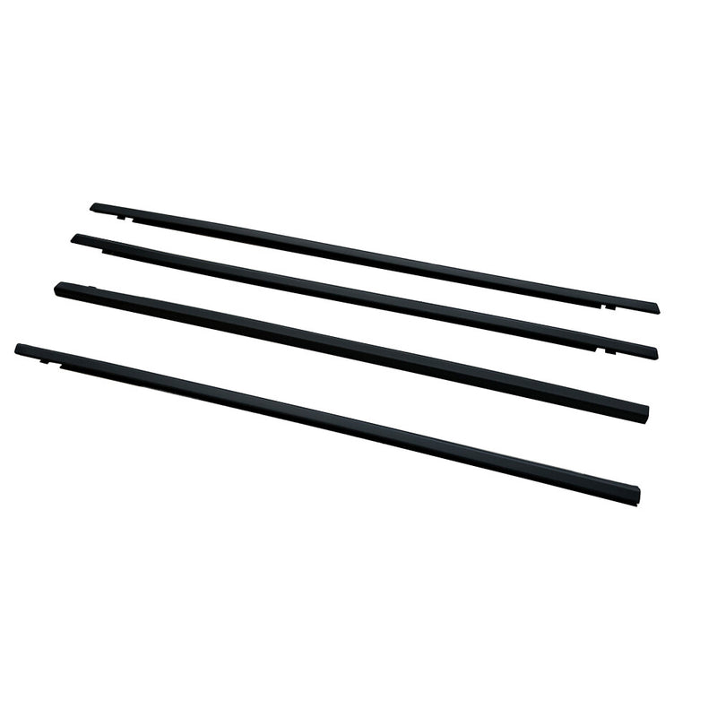 DURAFORCE 4PCS Weatherstrip Window Moulding Trim Seal Belt For Honda Civic Sedan 2016-2021