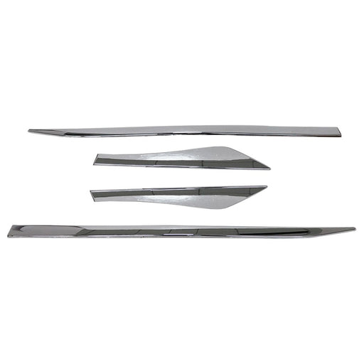 DURAFORCE For Nissan Rogue/X-Trail 2021-2025 Chrome Outside Body Side Molding Trim Cover