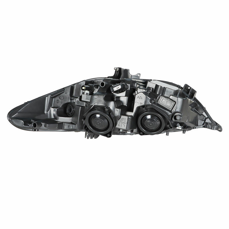 DURAFORCE Right Projector Headlight Chrome Housing With LED DRL For Ford Fusion 2017-2019