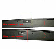 DURAFORCE NewBlack Lid Back Cover & Bezel For MSI GE72 GE72VR 6RF 7RF Pro MS-1791 MS-1794
