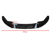 DURAFORCE FOR 21-25 BMW G26 M440i i4 M50 GRAN COUPE 3D STYLE GLOSS BLACK FRONT BUMPER LIP