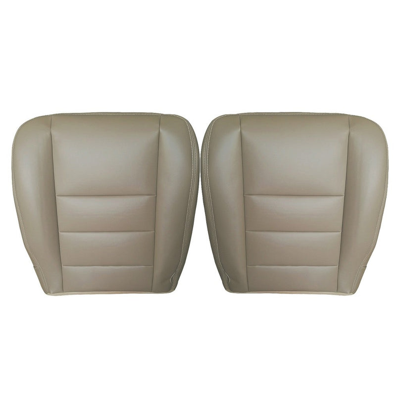 DURAFORCE For Ford F250 Super Duty 2002-2007 Driver & Passenger Bottom Leather Seat Cover