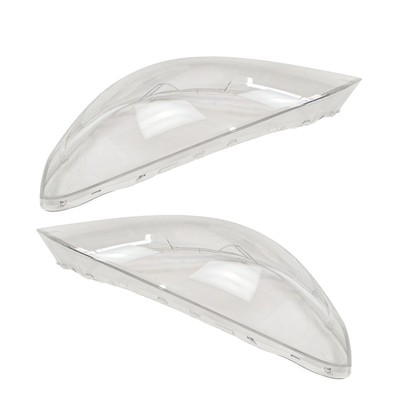 DURAFORCE A Pair Front Headlight Lens Shell+Sealant Glue For Volvo S60 V60 2011-12-2013