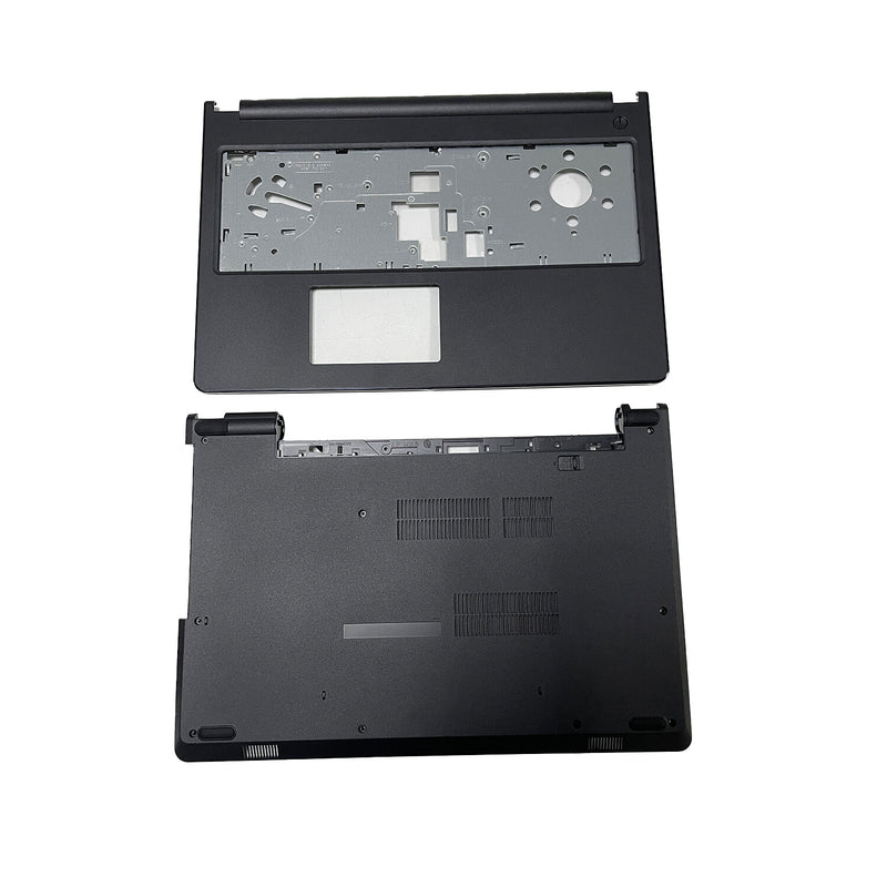 DURAFORCE For Dell Inspiron 15-3000 3567 3565 Upper Case Palmrest & Bottom Black 04F55W US