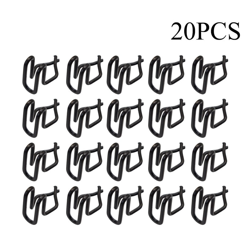 DURAFORCE Door Panel Spring Retainer Clips Clip For Mopar Chrysler Plymouth Dodge 20pc