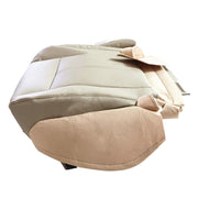 DURAFORCE Leather Bottom Seat Cover Tan For 2007-14 Ford Expedition Driver & Passenger New