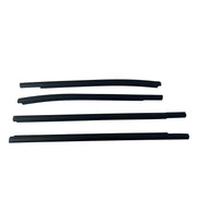 DURAFORCE Weatherstrip Rubber Seal Set of 4 For Ford Ranger 2021 XLT Crew Cab Pickup