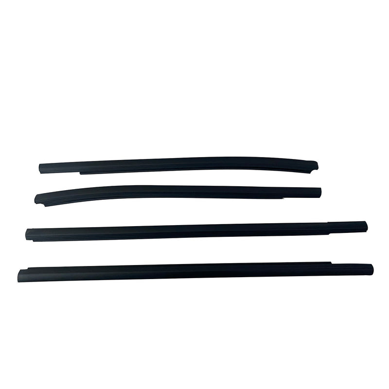 DURAFORCE Weatherstrip Rubber Seal Set of 4 For Ford Ranger 2021 XLT Crew Cab Pickup