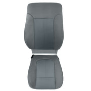 DURAFORCE Driver Bottom & Top Cloth Seat Cover Gray Fit For 2011-2014 Ford F150 STX XL XLT