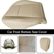 DURAFORCE Driver Side Bottom Leather Seat Cover Tan 2000 to 2004 For Toyota Tundra Sequoia