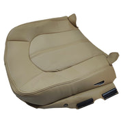 DURAFORCE For 2008 2009 2010 - 2013 Cadillac CTS Driver Side Bottom Leather Seat Cover Tan