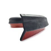DURAFORCE 2.5M Car Front Bumper Lip Splitter Body Spoiler Chin Skirt Universal Black