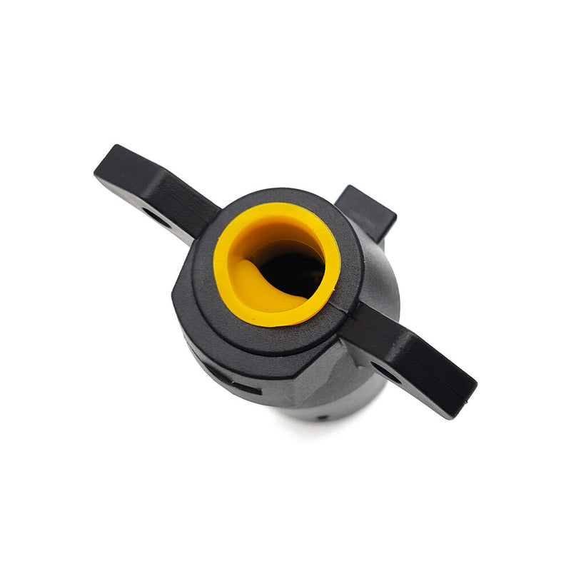 DURAFORCE 7 Way Round RV Style Trailer Light Plug Connector Replacement End Blade Pin new