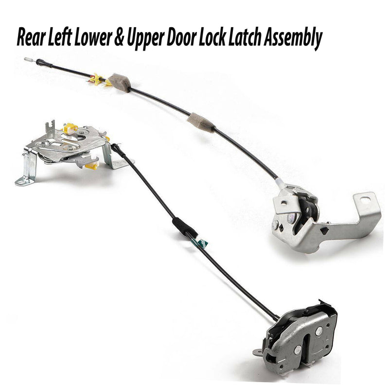 Rear Left Lower Upper Door Lock Latch Assembly for Ford F150 1997 2003