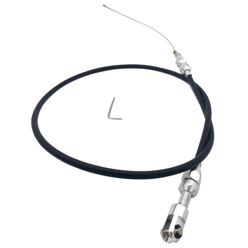 DURAFORCE 36" Stainless Steel Black Throttle Cable for LS1 Chevy 4.8 5.3 5.7 6.0 Engine LS
