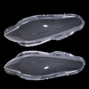 DURAFORCE Pair Front Headlamp Headlight Lens Cover Shell Clear For Jaguar XJ XJL 2010-2019