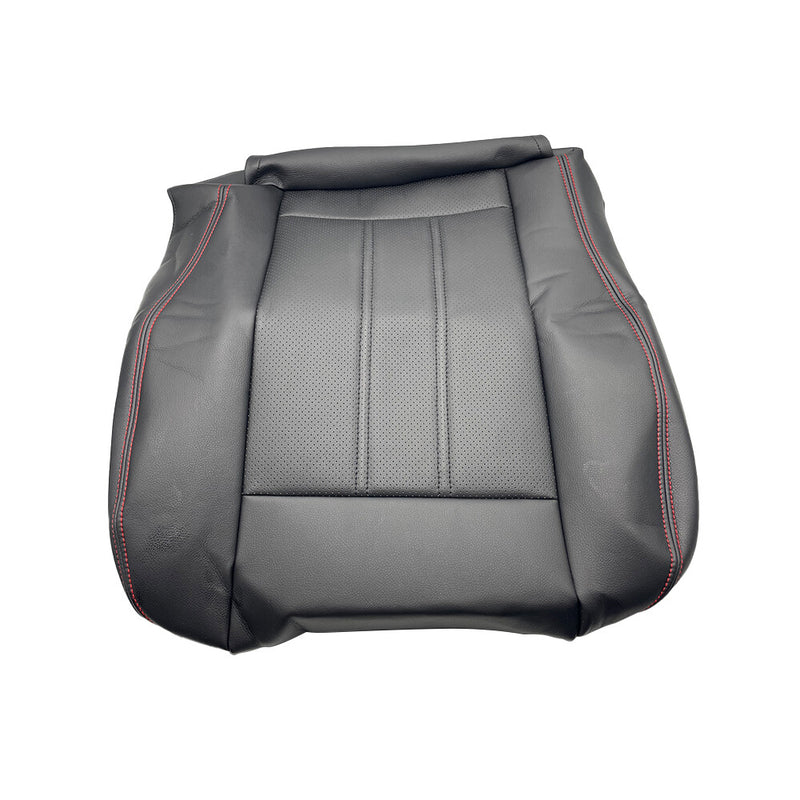 DURAFORCE Driver Bottom Leather Seat Cover Red Seam For 2008-2020 Dodge Grand Caravan