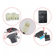 DURAFORCE Car seat heater for 2 seats,heated seat,new model switch for many Toyota car