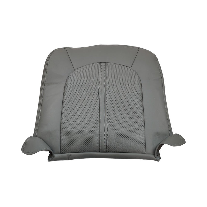DURAFORCE Front Driver Bottom Leather Seat Cover Gray For 2008 - 2013 Cadillac CTS