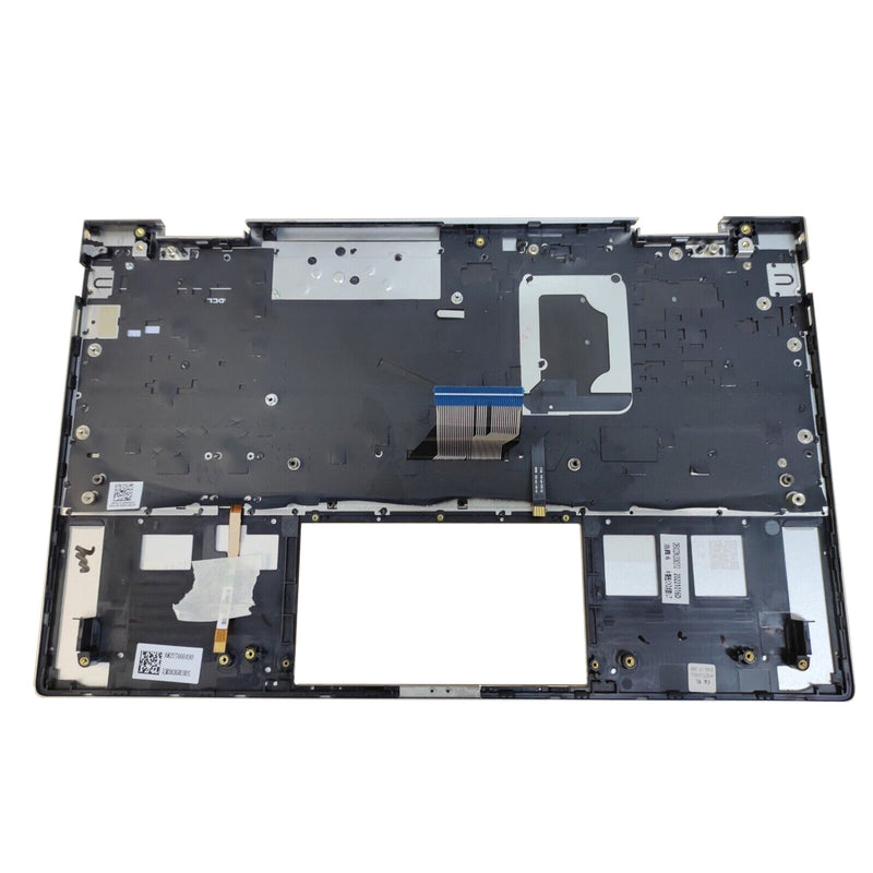DURAFORCE For HP Envy X360 13-BD 13M-BD 13-AY Palmrest Backlit Keyboard Silver M82698-001