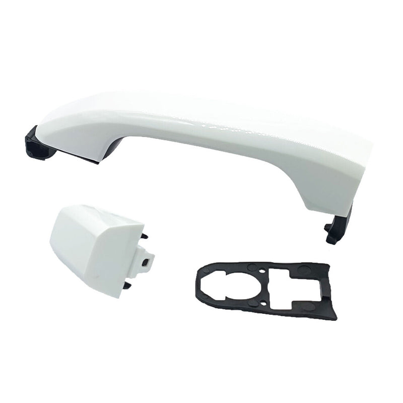 DURAFORCE For 14 - 19 Silverado Sierra White Rear Exterior Door Handle Passenger or Driver