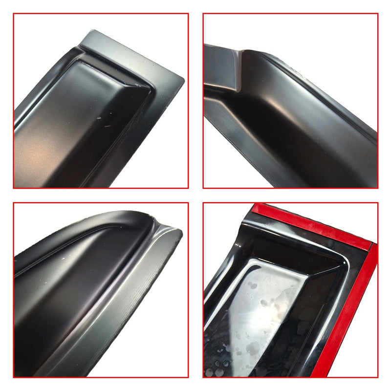 DURAFORCE WAVY 3D STYLE WINDOW VISOR VENT SHADE FOR 2003-2008 TOYOTA COROLLA