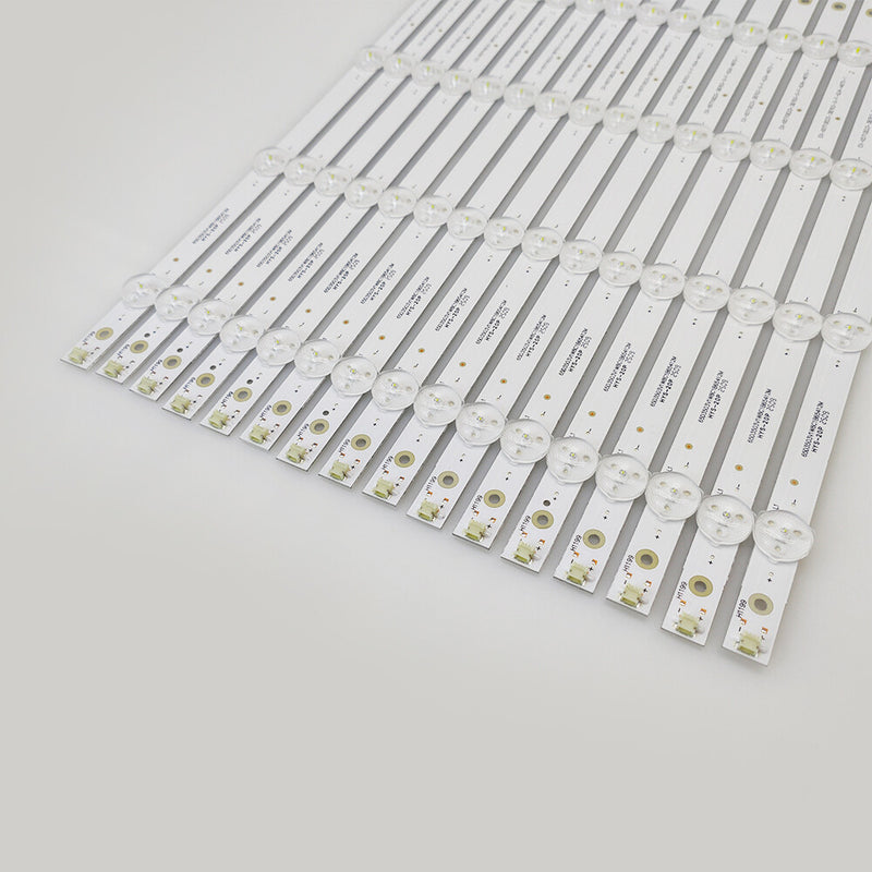 DURAFORCE 16pcs LB65018 LED Backlight Strips for Vizio D65U-D2 D65-D2 E65X-C2