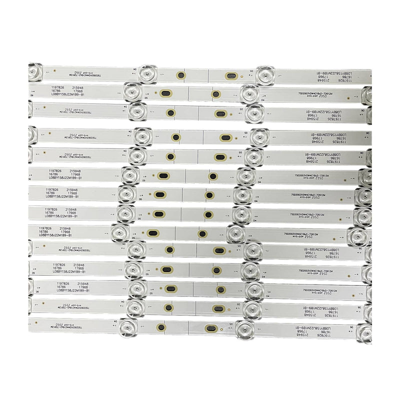 DURAFORCE CRH BX75S3U713030T14088BS LED Backlight Strip for Hisense 75R6E4 75R6E1 75R7E2