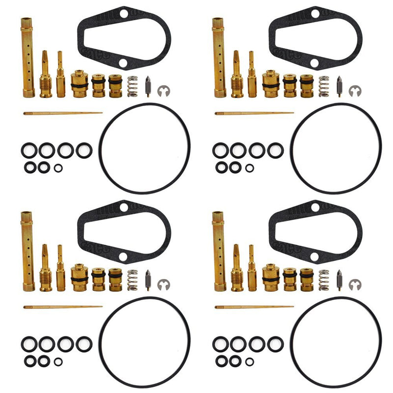 DURAFORCE Four Carb Rebuild Kits Kit for Honda CB500 F CB500F CB 500 Carburetor Jet