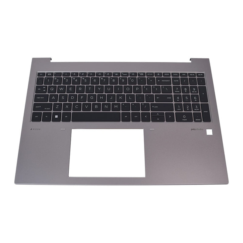 DURAFORCE New Palmrest For HP ZBook Firefly 16 G10 G9 Keyboard Backlit N08122-001 16" Gray