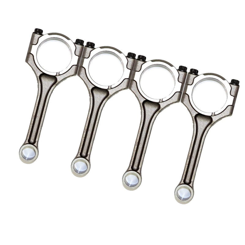 DURAFORCE 4Pcs Connecting Rod 23510-2B000 For 2012 2013-2017 Hyundai Accent KIA SOUL 1.6L