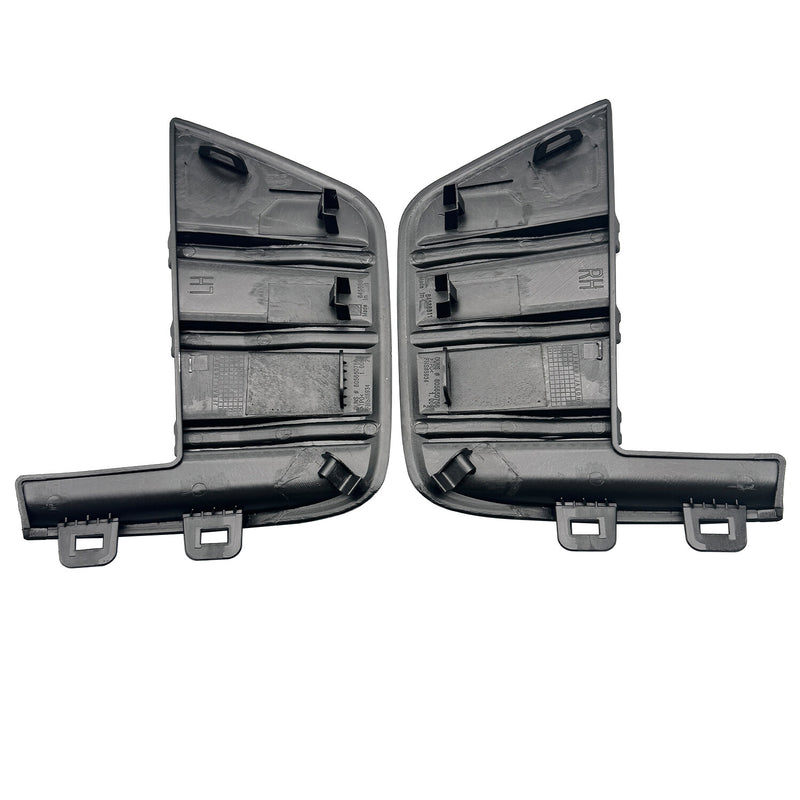 DURAFORCE 2PCS Front Bumper Cover Trim Molding Fit For 2019 2020-2022 Chevy Silverado 1500