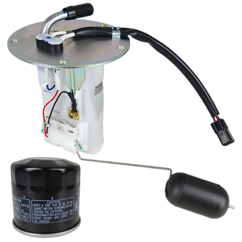DURAFORCE Fuel Pump W/Oil Filter For Kawasaki Ninja 300 EX300 2013-2017 49040-0713
