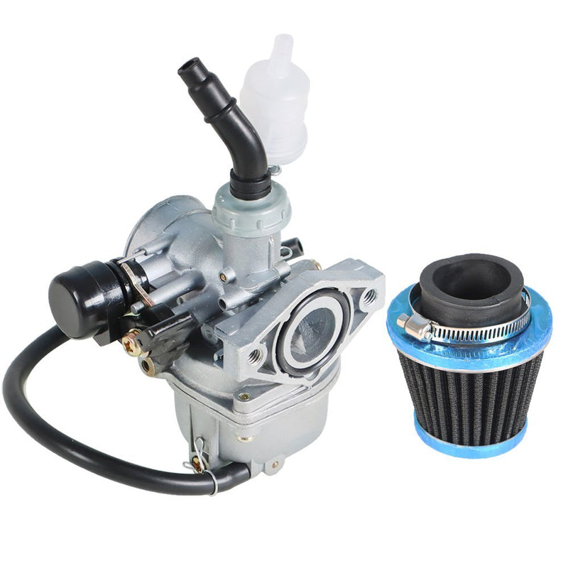 DURAFORCE Carburetor W/ Air Filter Fit For 50cc 70cc 90cc 110cc ATV Dirt Bike Go Kart Carb