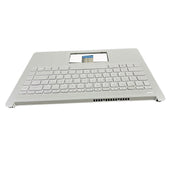 DURAFORCE Silver Palmrest Keyboard For HP 14-DQ 14-FQ0110WM 14s-dq 14s-fq 14-FQ L88200-001