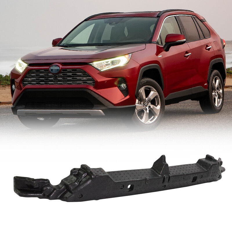 DURAFORCE Front Bumper Upper Bar Liner Foam Impact Absorber for Toyota RAV4 19-24 2.5L