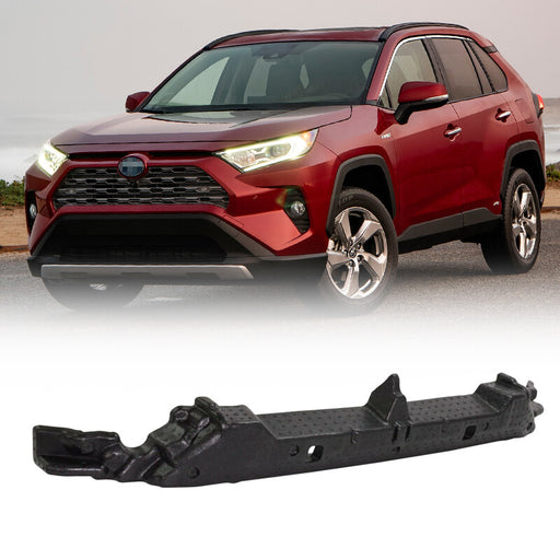 DURAFORCE Front Bumper Upper Bar Liner Foam Impact Absorber for Toyota RAV4 19-24 2.5L