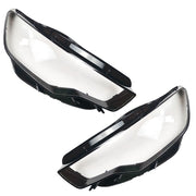 DURAFORCE Left&Right Clear Headlight Headlamp Lens Covers For Audi A6 C7 2011-2015
