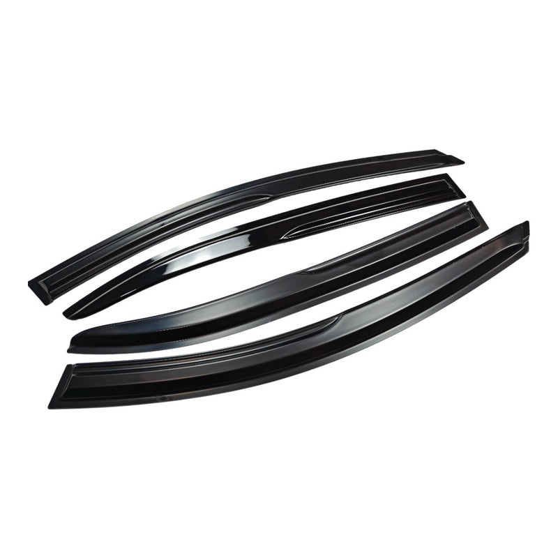 DURAFORCE M Style Window Visors Acrylic For 2014-2019 Mazda 3 Sedan Hatchback