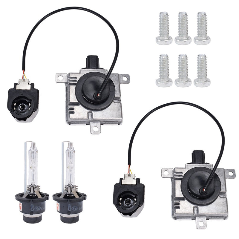 DURAFORCE Xenon HID Headlight Ballast w/ Igniter D4S Bulb For Mazda 3 CX-5 CX-9 2013-2015