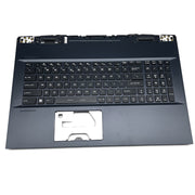 DURAFORCE Blue Palmrest Full Colorful Backlit Keyboard For MSI 9S7-17K314 GE76 Raider 11UG