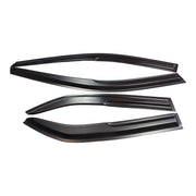 DURAFORCE Window Visors Rain Guards For 2012-2017 Toyota Camry 3D Wavy M Style Ş