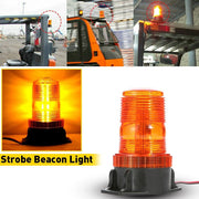 DURAFORCE For Klift Truck ATV Rooftop Amber Emergency Warning 30 LED Strobe Beacon Light