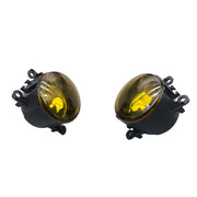 DURAFORCE Golden Yellow Fog Lights Lamp w/ H11 Bulbs For Subaru WRX STI Impreza Outback