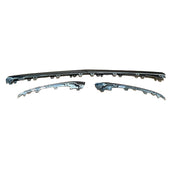 DURAFORCE NEW Front Bumper Center LH+RH Molding Trims For 2018-20 Mercedes W222 S450/560