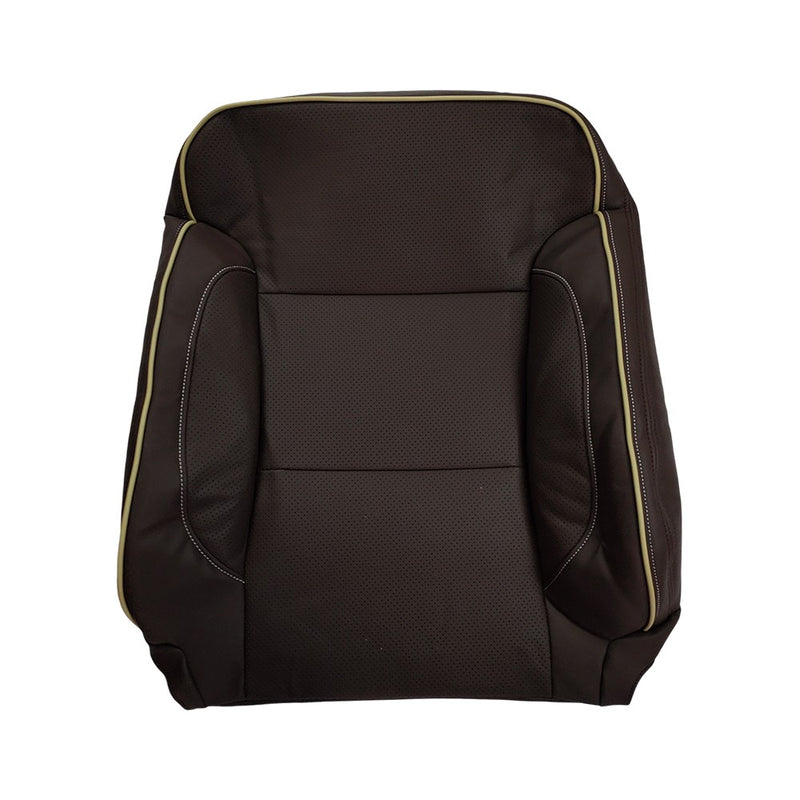 DURAFORCE For 2015 2016-2019 Chevy Silverado High Country Driver Top Leather Seat Cover