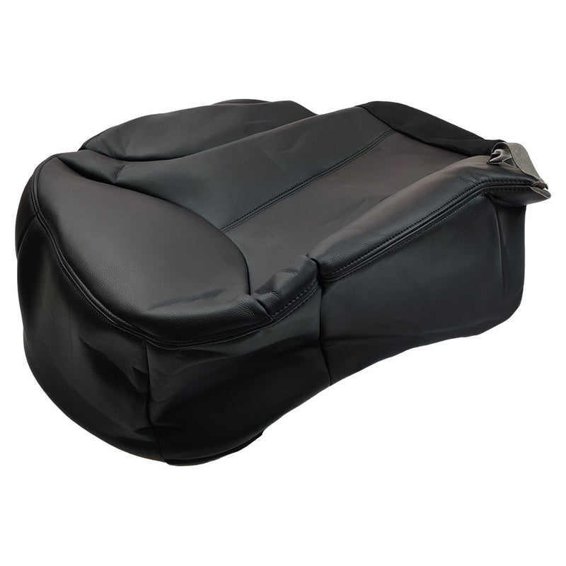 DURAFORCE Driver Side Bottom Leather Cover Black For 1999-2002 GMC Sierra 1500 2500