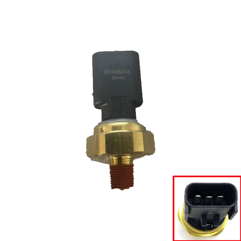 DURAFORCE 3‑Pin Oil Pressure Sensor 05149062AA for 2005 Dodge Ram 1500 5.7L Hemi
