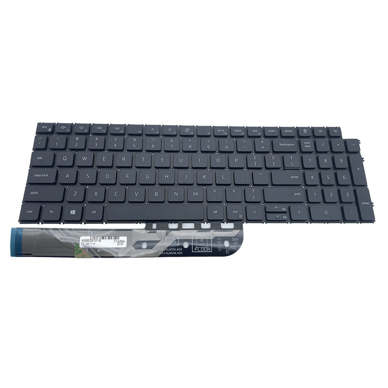 DURAFORCE New For Dell Inspiron 3515 3520 3525 15Pro 5510 5515 5518 US Keyboard No-Backlit
